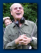 George looking happy